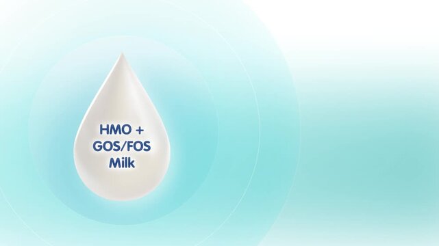 HMO GOS FOS milk formula prebiotic nutrition supporting infant gut health, immune development, digestion, microbiome balance healthy early life growth wellness, healthcare,, pediatric medical science.