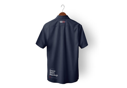 Dress Shirt Mockup for Business Presentation and Commercial Design