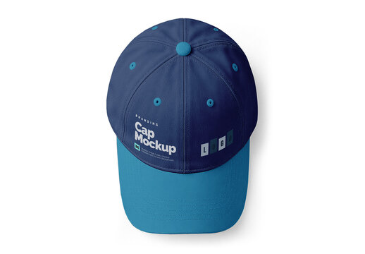 Cap Mockup for Retail Display and Promotional Marketing