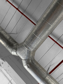 HVAC Ducts and Ceiling Shafts in Adaptive Reuse Construction