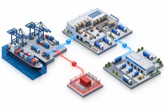 Supply chain cyberattack quarantined between logistics hubs
