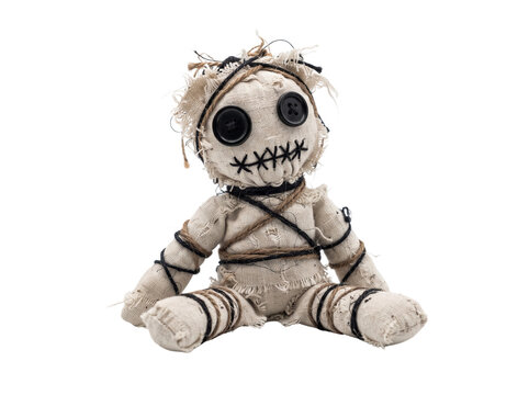 A handmade voodoo doll
