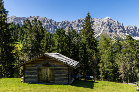 Alpine Cabin in the Dolomites