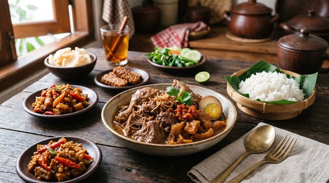 Traditional Indonesian Gudeg