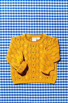 Knitted Baby Sweater