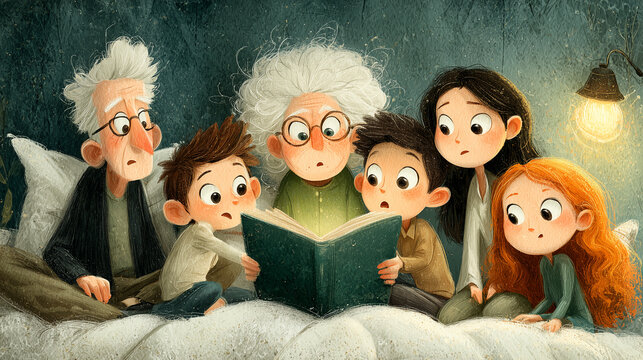 Illustration of Multigenerational Connection
