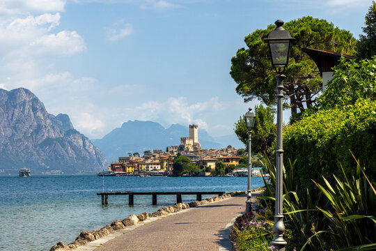 Malcesine Castle on Lake Garda