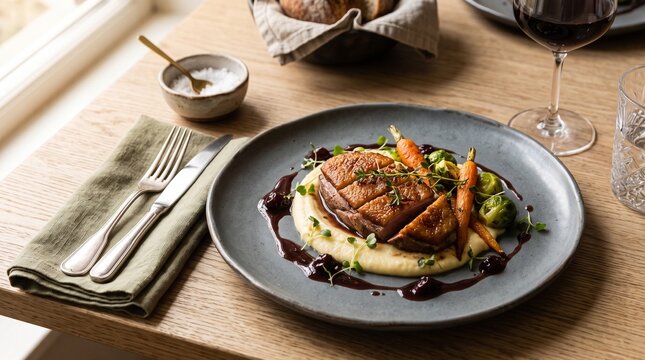 Roasted duck breast
