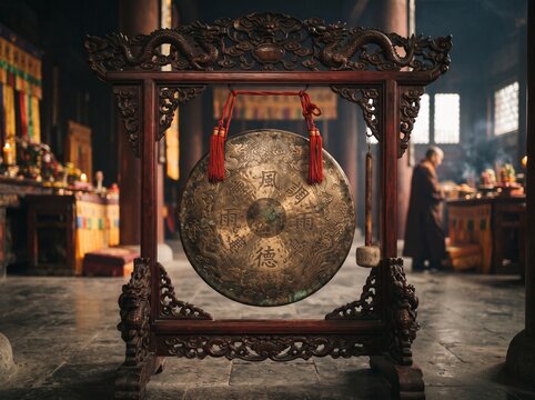 Traditional Chinese gong
