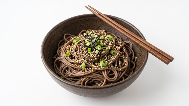 Soba noodle bowl