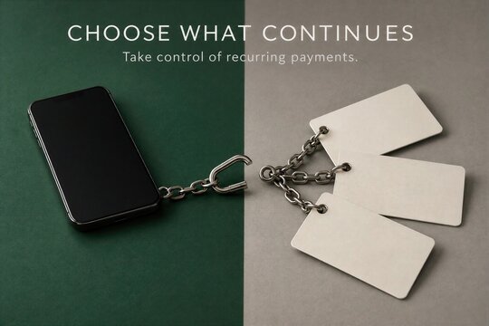 Unhooking a Chain from a Smartphone to Blank Cards