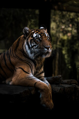 tiger in the zoo © Alex