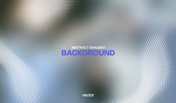 Abstract gray blue gradient background, business technology digital communication template, artificial intelligence illustration element, banner poster cover pattern vector