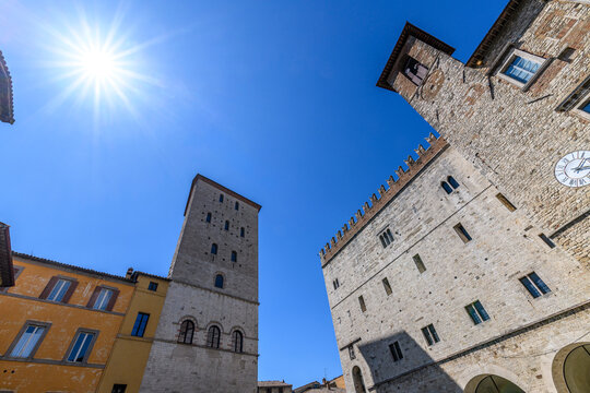 Todi, Umbria, centro storico