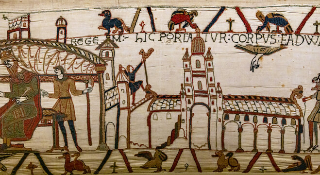 mural decors tapestry of the middle ages, france