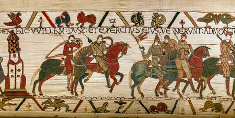  mural decors tapestry of the middle ages, france © photogolfer