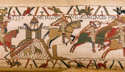  mural decors tapestry of the middle ages, france © photogolfer