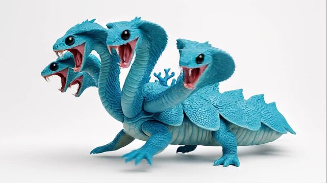 Prehistoric imaginary AI generated monster