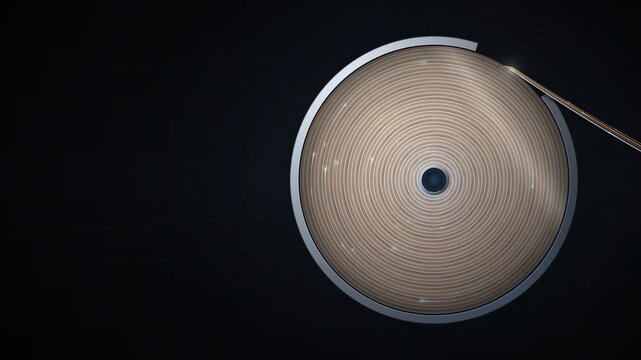 Battery Jelly Roll Cross Section Winding Seamless Loop