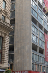 Obraz premium demolition / redevelopment of old office building at 53-55 Yonge St, Toronto (former location of Flight Centre)