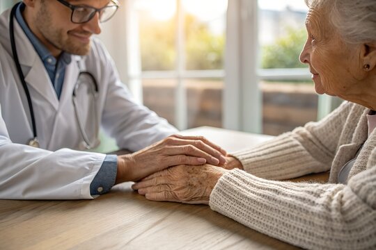 taking care about seniors people Caring for the elderly with compassion and healthy habits promoting support wellbeing and dignity daily generated ai