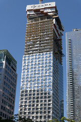 Obraz premium East Tower of FORMA Condos 260 King St W, Toronto - designed by Frank Gehry and David Mirvish, developed by Great Gulf, Dream Unlimited, Westdale Properties