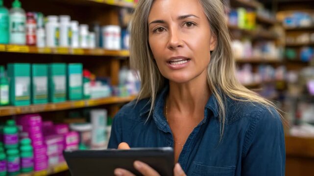 Shopping in a Drugstore