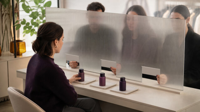 Blind Concept Test Reveal Screen for Consumer Research, Product Evaluation and Market Feedback