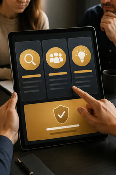 Experiment Evidence Dashboard on Tablet for Research Validation, Testing Strategy and Data Driven Decisions