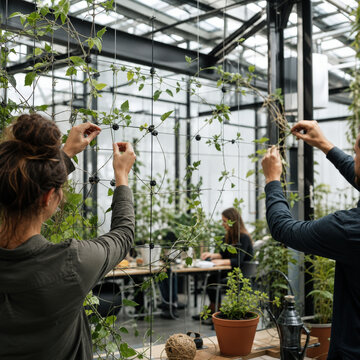 Greenhouse Office Living Idea Network for Sustainable Innovation, Agricultural Research and Collaborative Planning