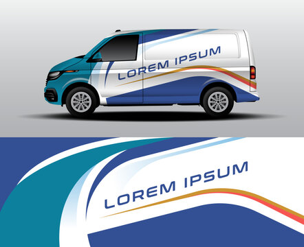 Modern Wellness Van Wrap Concept