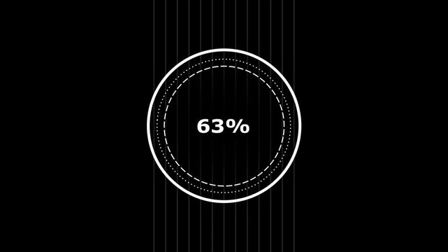 Loading animation tracks thirty seven percent completion on dark. System software buffering progress updates across the loading animation. Digital user interface waiting runs on the loading animation.