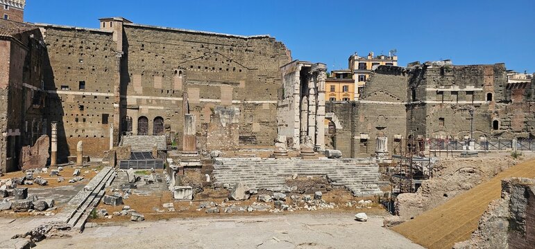 Ruinas Romanas em Roma na Italia
