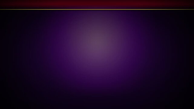 Red curtain opening on dark background