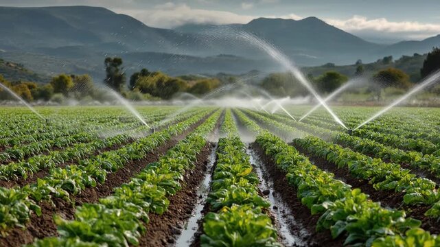 Smart Farming Irrigation System in Agricultural Field