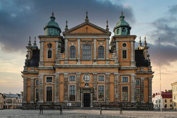 Kalmar Domkyrka Church under clouds © FOLIO