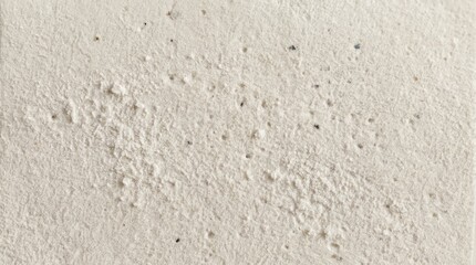 Pitted surface texture with small dark inclusions presents a rough granular appearance roughness inclusion speckled specks irregular uneven grainy close up macro detail beige cream off white © Al_vector