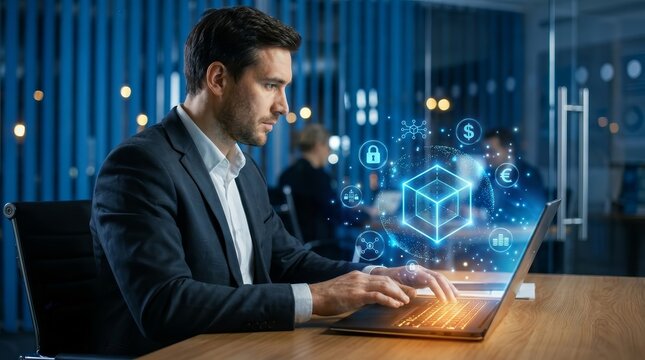 Exploring the potential of blockchain technology for immutable digital data management.