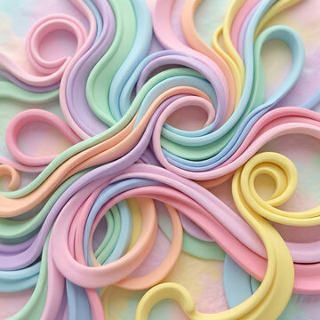 Abstract Lines Background &ndash; Modern Flowing Curves, Waves and Premium Digital Design
