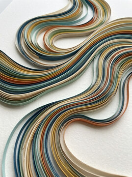 Abstract Lines Background &ndash; Modern Flowing Curves, Waves and Premium Digital Design
