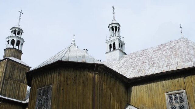 Wooden church St. Anne in Lyse, Poland