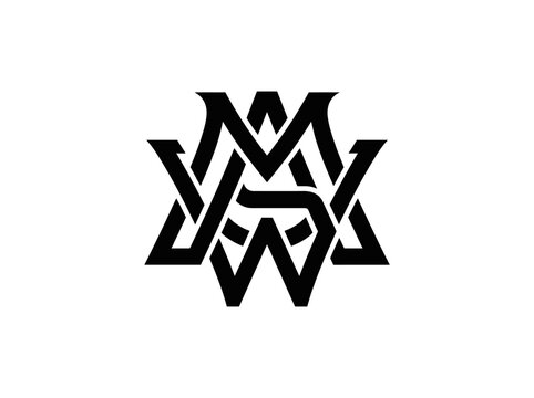 Interlocking Monogram Symbol Creative Logo Design