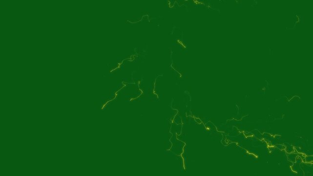 Magical fairy glow ribbon, green screen, glitter sparkle motion, luminous particle stream, isolated visual overlay, seamless chroma key animation, 4k