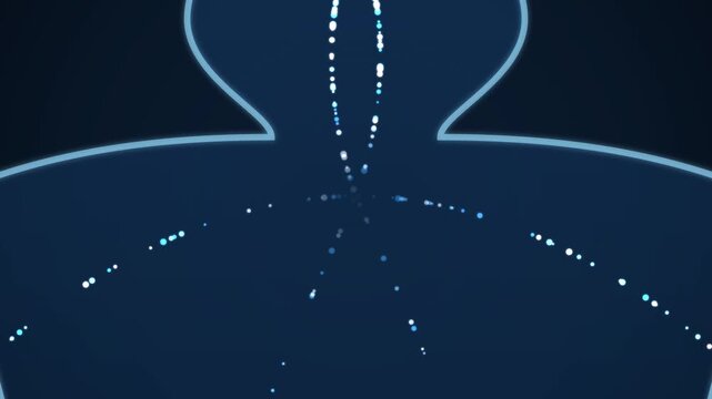 Futuristic digital healthcare interface scanning a human body silhouette displaying optimal cardiac vitals and neuro metrics for predictive medicine