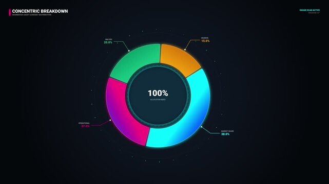 vector illustration of modern infographic