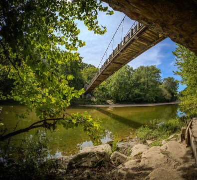 bridge over the river