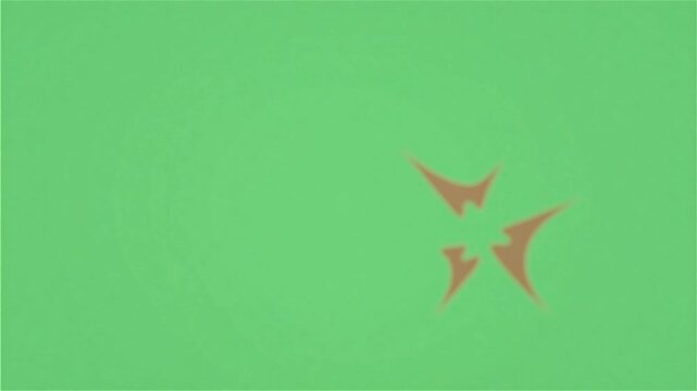 Red Anime Anger Vein Pulsing Pop Up Effect on Green Screen 5 Seconds Video