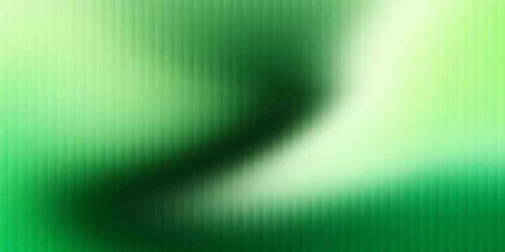 Elegant emerald green abstract glass fractal background with soft glowing gradient, vertical blur effects, modern minimal ripple texture, luxury technology backdrop, website banner design
