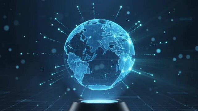 Digital Earth Network Connecting the World with Advanced Technology and Global Data Flow