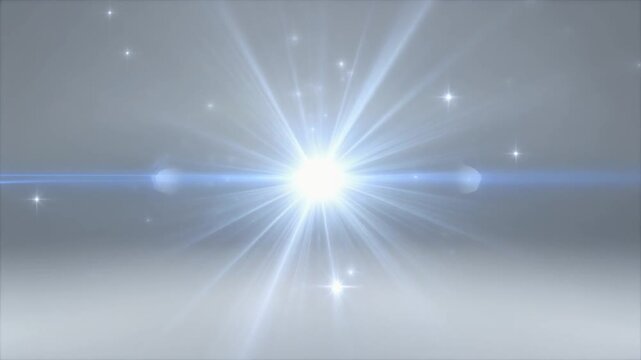 Transition light, extremely slow forward dolly through a smooth studio glow